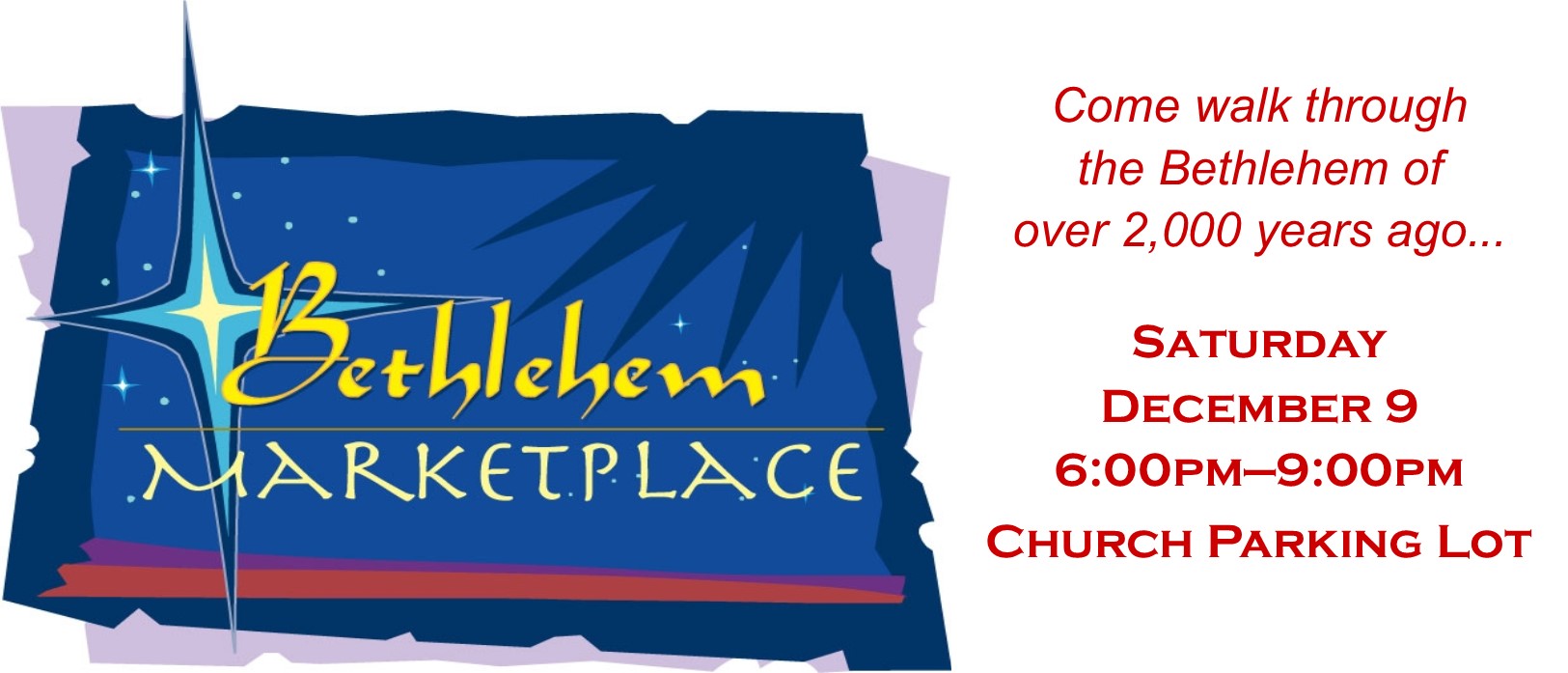Home Bethlehem Marketplace 2023 First Baptist Church